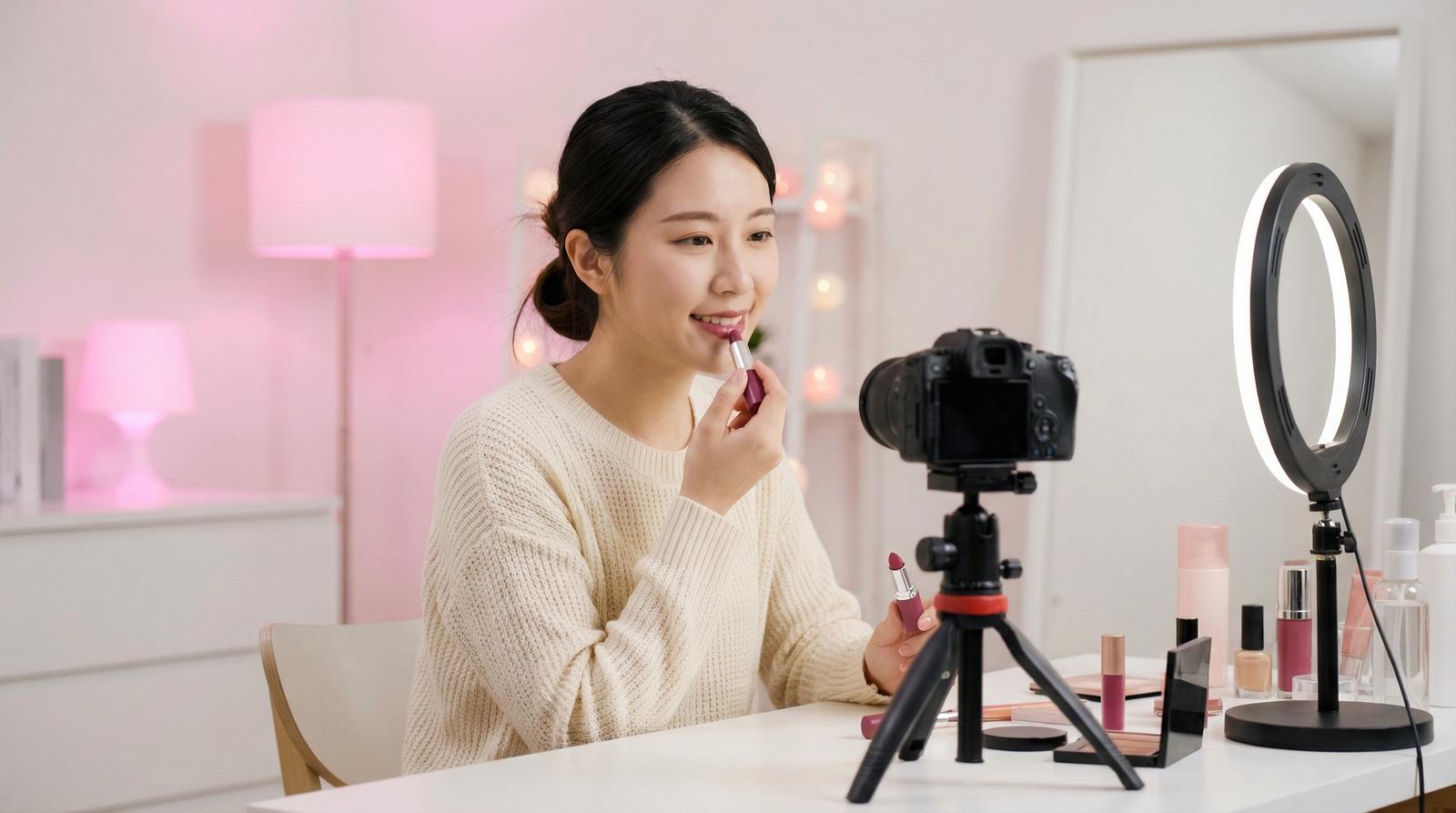 网红美妆教程视频