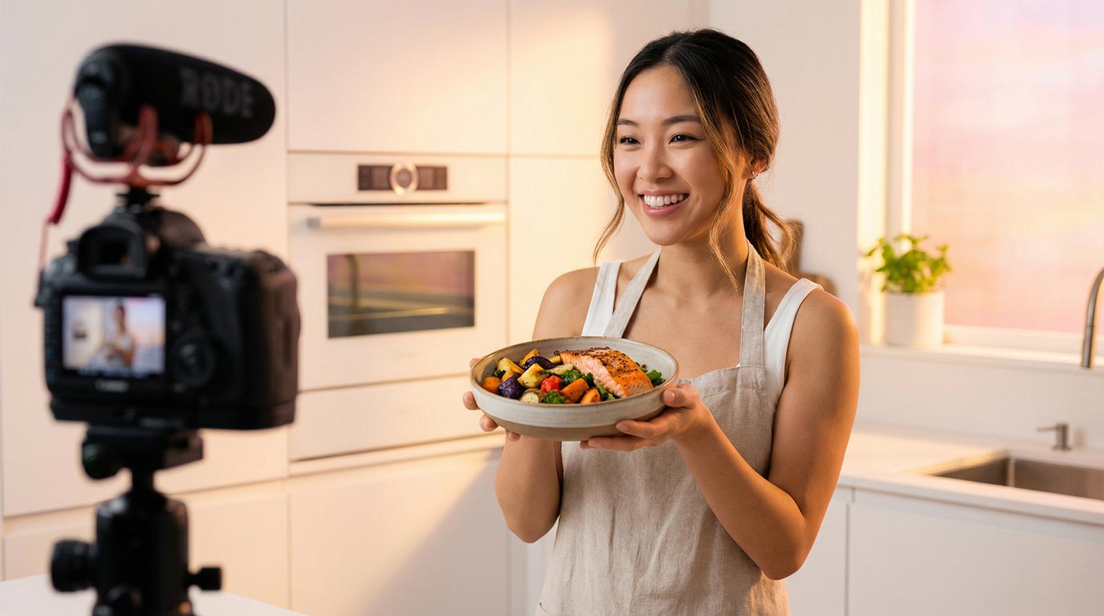 网红美食制作视频